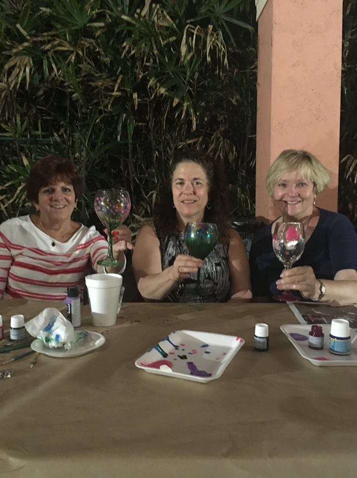 Valentine’s Day Wine Glass Painting Party